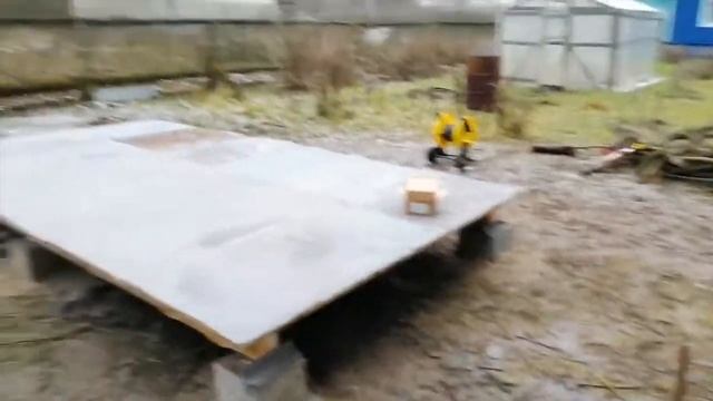 Построили каркас курятника! Зимний курятник своими руками!