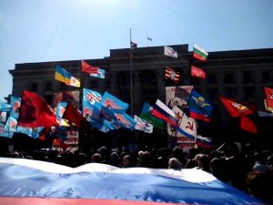 Одесса. Куликово поле 30.03.2014. Митинг за народовластие.