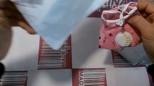 Детская защитная маска со сменным угольным фильтром с AliExpress смотреть онлайн