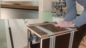 Обновлённый столик("табуретка") для погружки Festool TS 55 с креплением на систейнер.