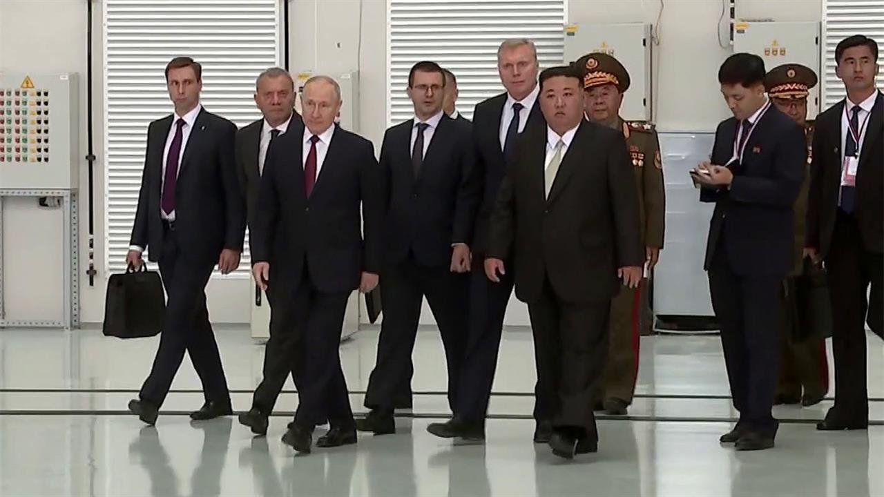 На космодроме Восточный прошли переговоры Владимира Путина и Ким Чен Ына