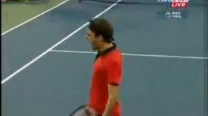 Фантастический удар Федерера