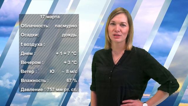 ПОГОДА НА ЗАВТРА. 16.03.2023