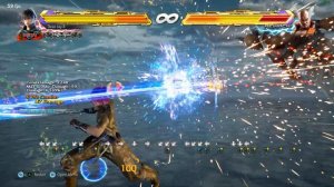 Tekken 7 Noctis Delta Thrust Combo