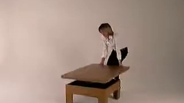 MAS Coffee Table / Dining Table space saving furniture.flv смотреть онлайн