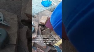 Установка коньков на четырехскатную крышу