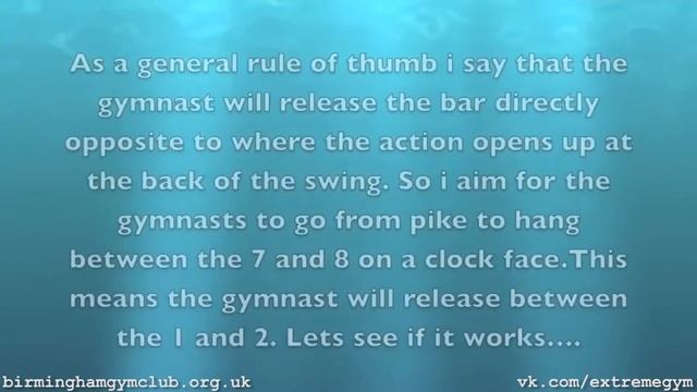 Соскок с больших оборотов назад на перекладине [Обучение различным элементам] смотреть онлайн