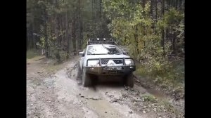 Mitsubishi L200 на бездорожье 1
