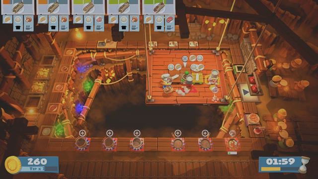 OVERCOOKED ALL YOU CAN EAT Burritos PS5 Gameplay смотреть онлайн