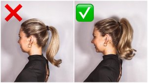 ЛАЙФХАК ДЛЯ ДЕВУШЕК: КАК СДЕЛАТЬ ОБЪЕМНЫЙ ХВОСТ НОВЫЙ СПОСОБ New way to do a voluminous ponytail