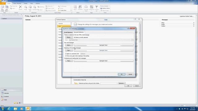 How to change the font size in Outlook 2010 смотреть онлайн