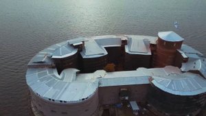 Обновленный форт "Александр1", Кронштадт. Русский форт "Боярд".