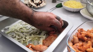 КАК ПРИГОТОВИТЬ СОЧНУЮ Курочку с Грибами? ?? РЕКОМЕНДУЮ !!! РУКАМИ КАВКАЗА С ЭРИКОМ