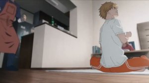 озвучка человек бензопила