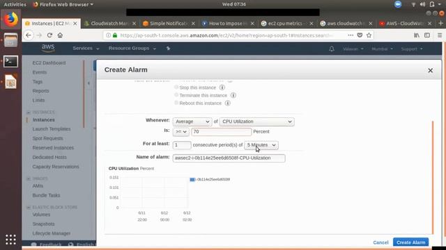 AWS for Beginners #10 | AWS in Tamil | Linux Ec2 CPU Alarm Create Damo #awsintamil #awsforbeginners смотреть онлайн