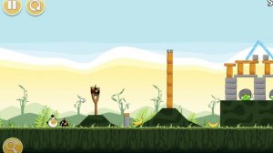 Играю в Angry Birds