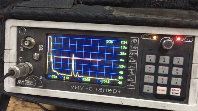 6. Скаруч. Режим ручного дефектоскопа. угол ввода. смотреть онлайн