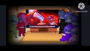 Rodamrix impostors react to vs impostor week 4 (Defeat with lyrics)