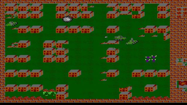 Tank Z by TOF (Battle City Hack) (NES, 1985) Уровень 7 смотреть онлайн