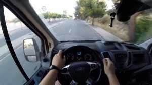 2018 Ford transit 2.0 125cv - POV Drive