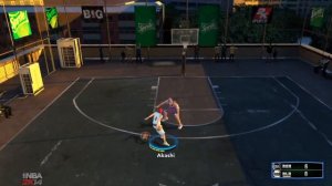 AKASHI VS MURASAKIBARA ONE ON ONE? | NBA2K14 Mod Kuroko no Basket