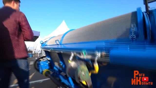 Очесывающая жатка ОЗОН, обзор от главного конструктора смотреть онлайн