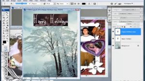 Photoshop CS3 X-Mas Digital Scrapbooking