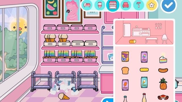 ТОКА БОКА ОБНОВЛЕНИЕ КАФЕ-МОРОЖЕНОЕ В НЕОНОВОМ СТИЛЕ! TOCA LIFE WORLD МАГАЗИН ТОРТОВ/ВЫПУСК №1 смотреть онлайн