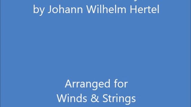 Concerto in Eb Major by Johann Wilhelm Hertel