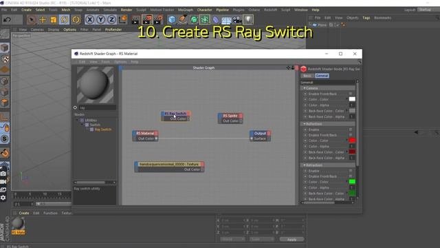 Video Textures With Transparency |  Cinema 4D Redshift Tutorial | QUICK TIP