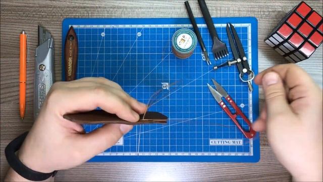 чехол для ножа опинель 8 из кожи Opinel