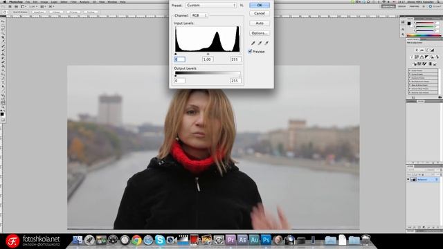 Что такое гистограмма. Понятие. Обработка фотографий в Photoshop бесплатно смотреть онлайн