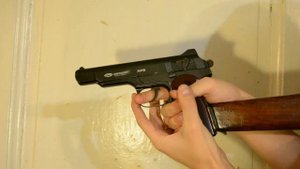 Gletcher APS (Пневматический Пистолет Стечкина)