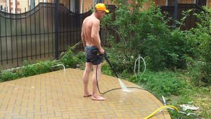 очистка клинкерной брусчатки