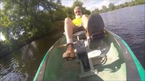 Pedal Powered Canoe motor