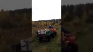 Квадроцикл с прицепом 5