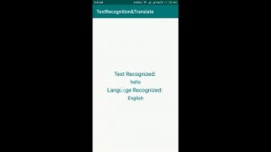 Firebase Text From Image & Language Identification - Android Studio Demo (PART-1)