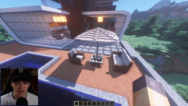 I Transformed This Modern Minecraft House In INSANE Detail смотреть онлайн