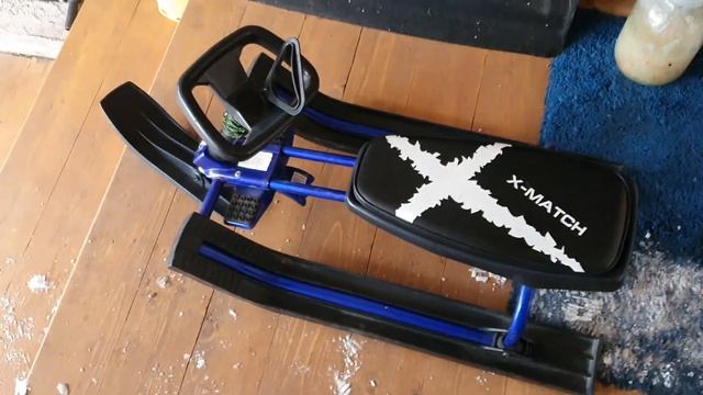 Снегокат в отличном состоянии за 1000руб смотреть онлайн