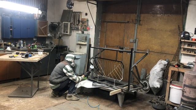 Мангал ЛОФТ своими руками Часть 2/BBQ Build Loft part 2 смотреть онлайн