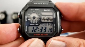 Casio AE-1200WH Casio Royale How To Use Guide & Review