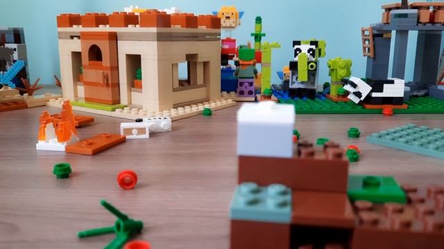 Лего Майнкрафт лес ? смотреть онлайн