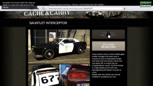 GTA Online How to Unlock Gauntlet Interceptor (Best Police Car) Normal Price & Trade Price