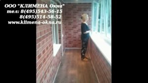 отделка балкона панелями пвх видео