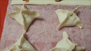Манты из слоеного теста. БЫСТРО И ВКУСНО!!!