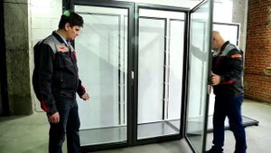 Сборка холодильного шкафа на 4 секции с прозрачными створками с моноблоком ГАЙД ИНСТРУКЦИЯ