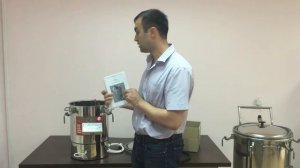 Видео обзор автоклава "Малыш нерж. с ЭБУ" 22 л