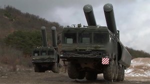 Экипажи береговых ракетных комплексов "Бастион" Черноморского флота провели тренировки