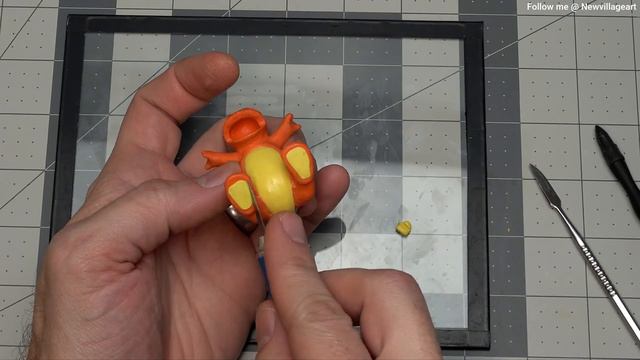 How to make a Charmander Sculpture from Pokémon with Polymer Clay #pokemon #charmander #clayart смотреть онлайн