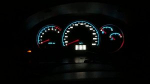 Chevrolet lacetti пересвет приборной панели